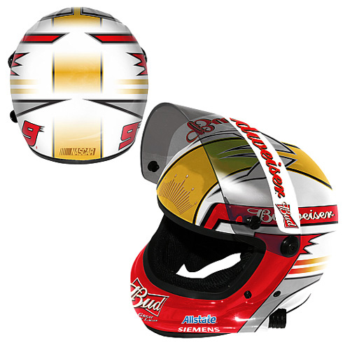 #9 Kasey Kahne / Budweiser - Mini Helmet