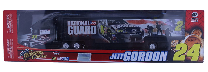 2009 Jeff Gordon #24 National Guard NASCAR 1/64 Hauler