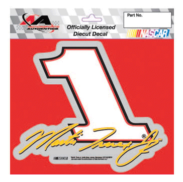 #1 Martin Truex Jr - Foil Diecut Decal