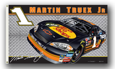 #1 Martin Truex Jr - Bass Pro 2-Sided Flag