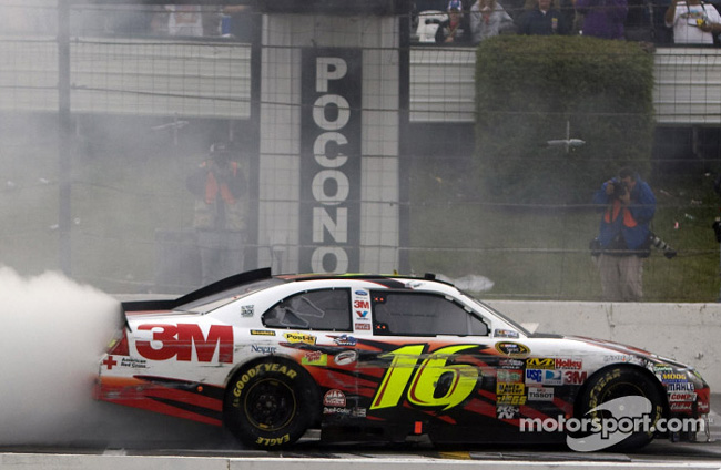 2010 Greg Biffle #16 3M - Pocono Win / Raced Diecast