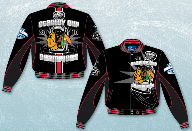 Chicago Blackhawks 2010 NHL Stanley Cup Champions Jacket
