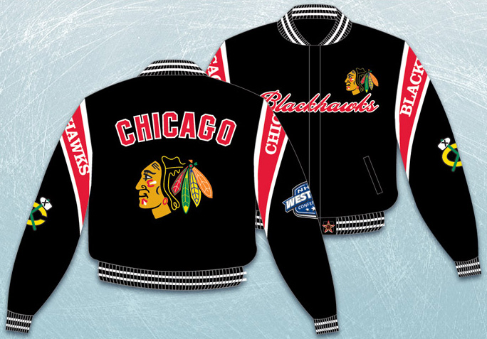 Chicago Blackhawks - NHL Hockey Adult Twill Jacket