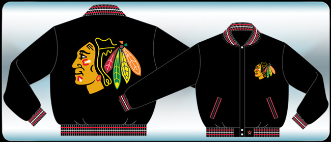 Chicago Blackhawks - NHL Wool Reversible Jacket
