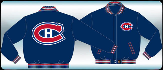 Montreal Canadiens - NHL Wool Reversible Jacket