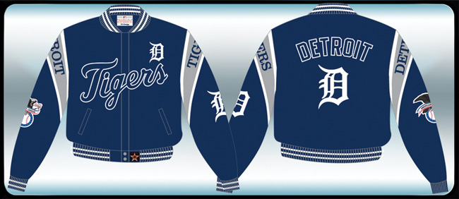 Detroit Tigers - MLB Baseball Adult Twill Jacket