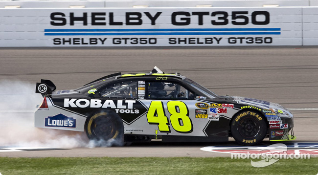 2010 Jimmie Johnson #48 Kobalt Tools - Las Vegas Win / Raced Diecast