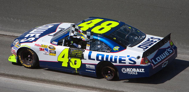 2010 Jimmie Johnson #48 Lowe's - Sonoma Win / Raced Diecast