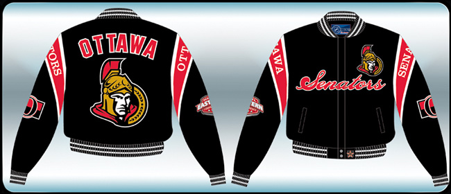 Ottawa Senators - NHL Hockey Adult Twill Jacket