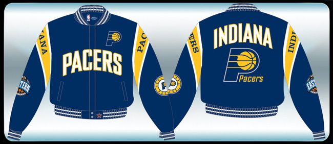 Indiana Pacers - NBA Basketball Adult Twill Jacket