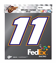 #11 Denny Hamlin - Foil Decal
