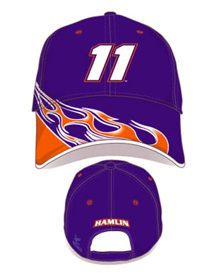#11 Denny Hamlin - Number / Flame Cap