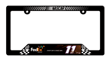 #11 Denny Hamlin - License Plate Frame