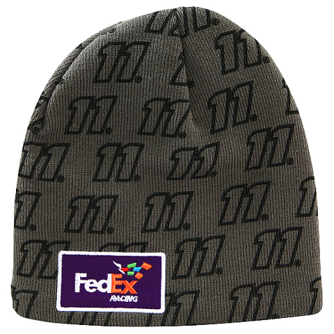 #11 Denny Hamlin - FedEx Racing Knit Beanie
