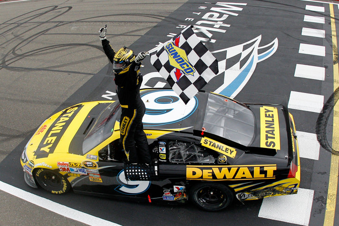 2011 Marcos Ambrose #9 Stanley - Watkins Glen Win / Raced Diecast