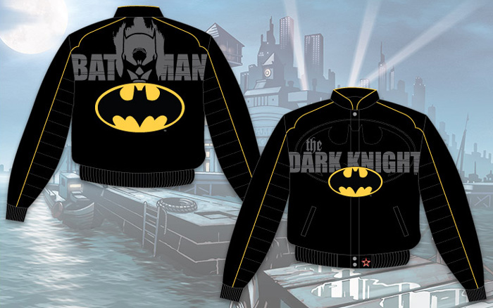 Batman / The Dark Knight - Adult Twill Jacket