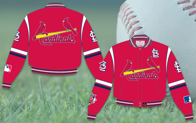 St. Louis Cardinals - MLB Baseball Adult Twill Jacket