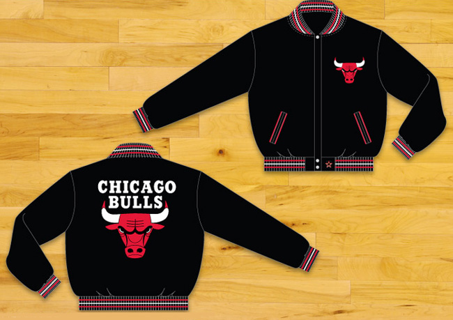 Chicago Bulls - NBA Wool Reversible Jacket