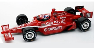 2010 Dario Franchitti #10 Target - Indianapolis 500 Win / Raced 1/18 Diecast