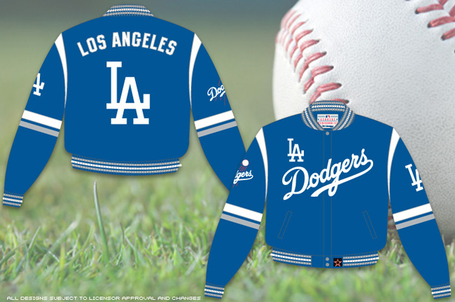 Los Angeles Dodgers - MLB Baseball Adult Twill Jacket
