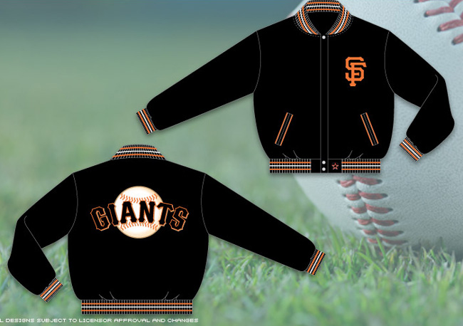 San Francisco Giants - MLB Wool Reversible Jacket