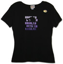 #11 Denny Hamlin - Ladies Black Name Tee