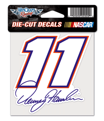 #11 Denny Hamlin - NASCAR 4" Diecut Decal
