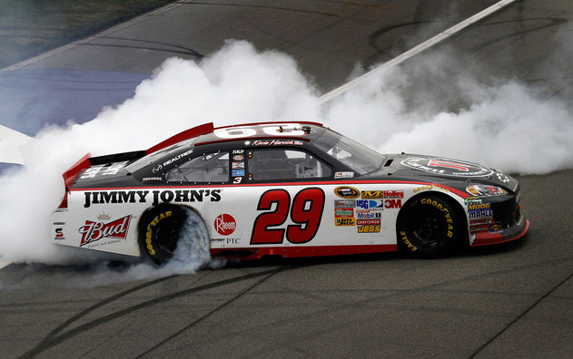 2011 Kevin Harvick #29 Jimmy John's - California Win / Raced Diecast