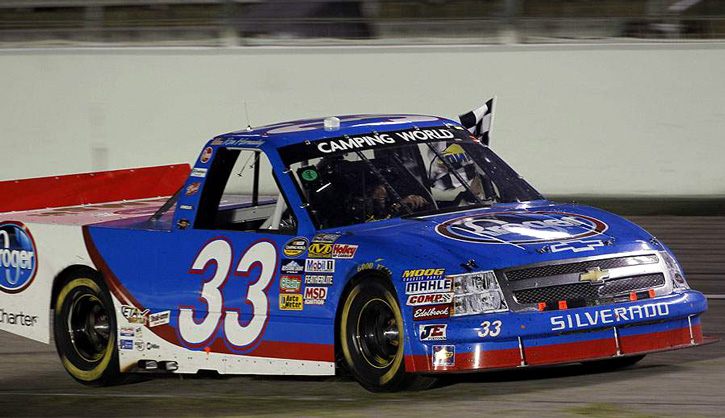 2011 Ron Hornaday #33 Kroger - Texas Win / Raced Truck Diecast