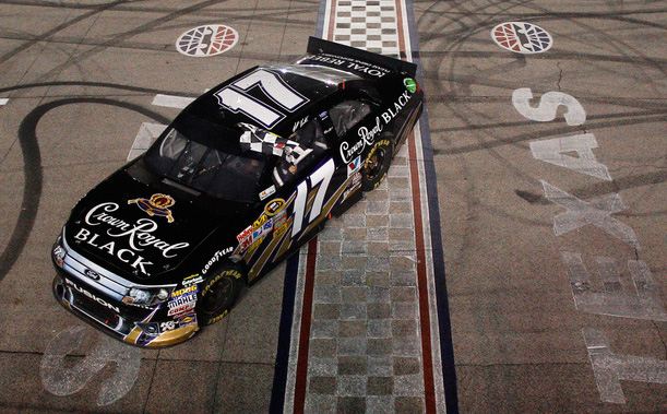 2011 Matt Kenseth #17 Crown Royal - Texas Win / Raced Diecast