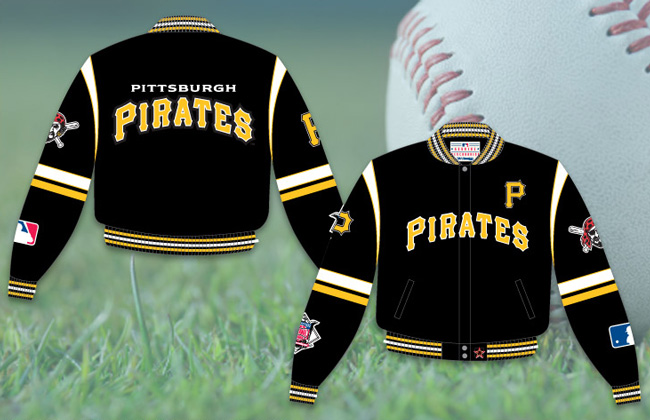 Pittsburgh Pirates - MLB Baseball Adult Twill Jacket