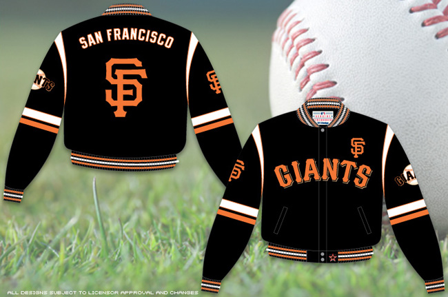 San Francisco Giants - MLB Baseball Adult Twill Jacket