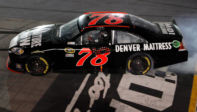 2011 Regan Smith #78 Furniture Row - Darlington Win / Raced Diecast