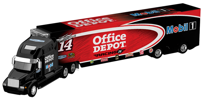 2011 Tony Stewart #14 Office Depot Racing 1/64 Diecast Hauler