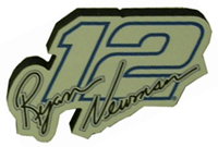 #12 Ryan Newman - Jumbo 3D Magnet