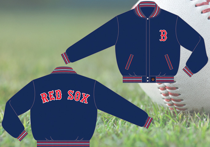 Boston Red Sox - MLB Wool Reversible Jacket