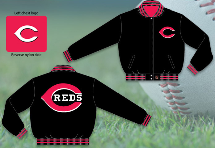 Cincinnati Reds - MLB Wool Reversible Jacket
