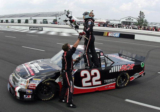 2012 Joey Coulter #22 RCR - Pocono Win / Raced Truck Diecast