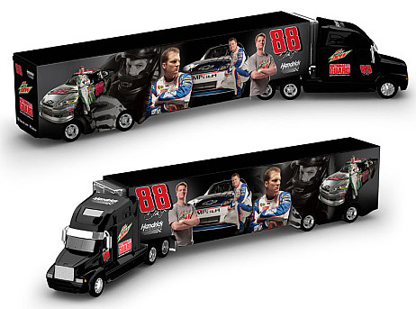 2012 Dale Earnhardt Jr #88 Diet Mtn Dew 1/64 Diecast Hauler