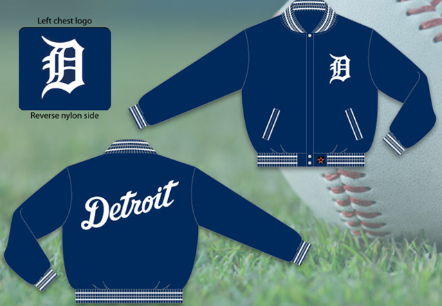 Detroit Tigers - MLB Wool Reversible Jacket