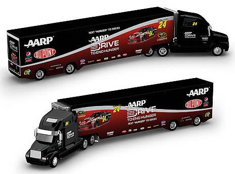 2012 Jeff Gordon #24 Drive to End Hunger 1/64 Diecast Hauler