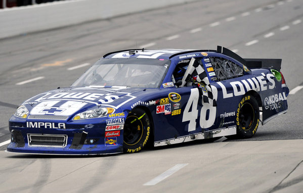 2012 Jimmie Johnson #48 Lowe's - Martinsville Win / Raced Diecast