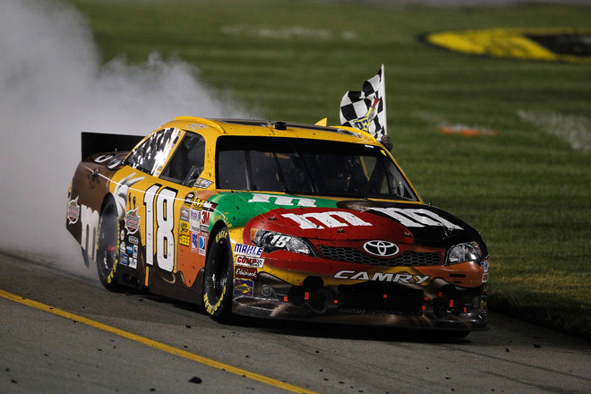 2012 Kyle Busch #18 M&M's Ms. Brown - Richmond Win / Raced Diecast