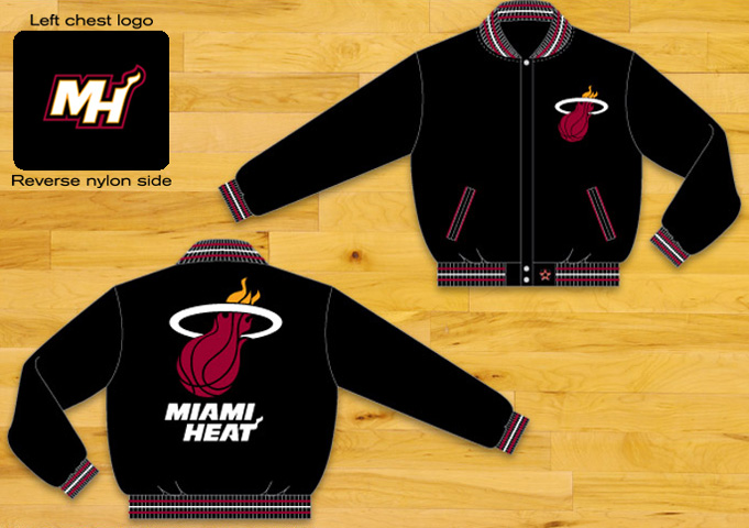 Miami Heat - NBA Wool Reversible Jacket