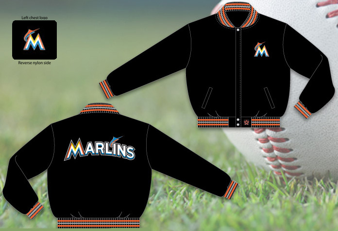 Miami Marlins - MLB Wool Reversible Jacket