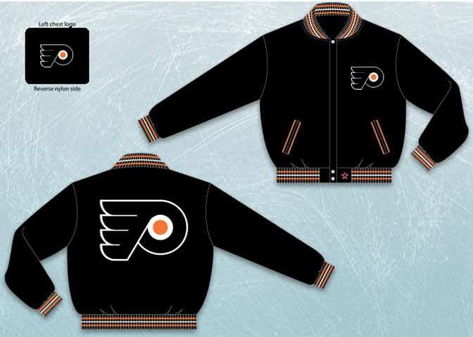 Philadelphia Flyers - NHL Wool Reversible Jacket