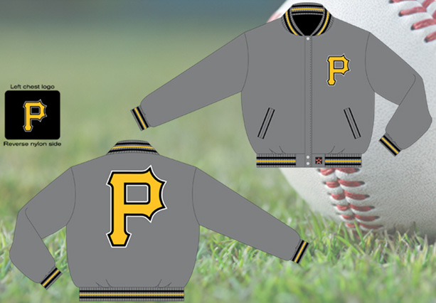 Pittsburgh Pirates - MLB Wool Reversible Jacket