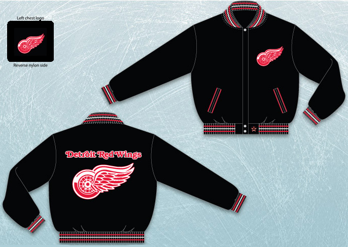 Detroit Red Wings - NHL Wool Reversible Jacket