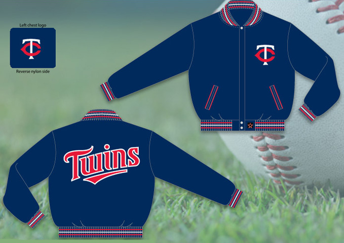 Minnesota Twins - MLB Wool Reversible Jacket
