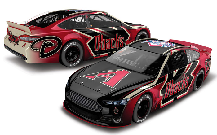 2013 Arizona Diamondbacks - MLB Baseball 1/64 Diecast